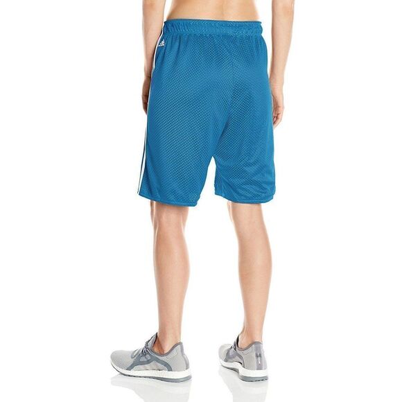 Adidas Performance Women's Reversible Athletic Shorts Unity Blue White Size XS - Picture 3 of 3